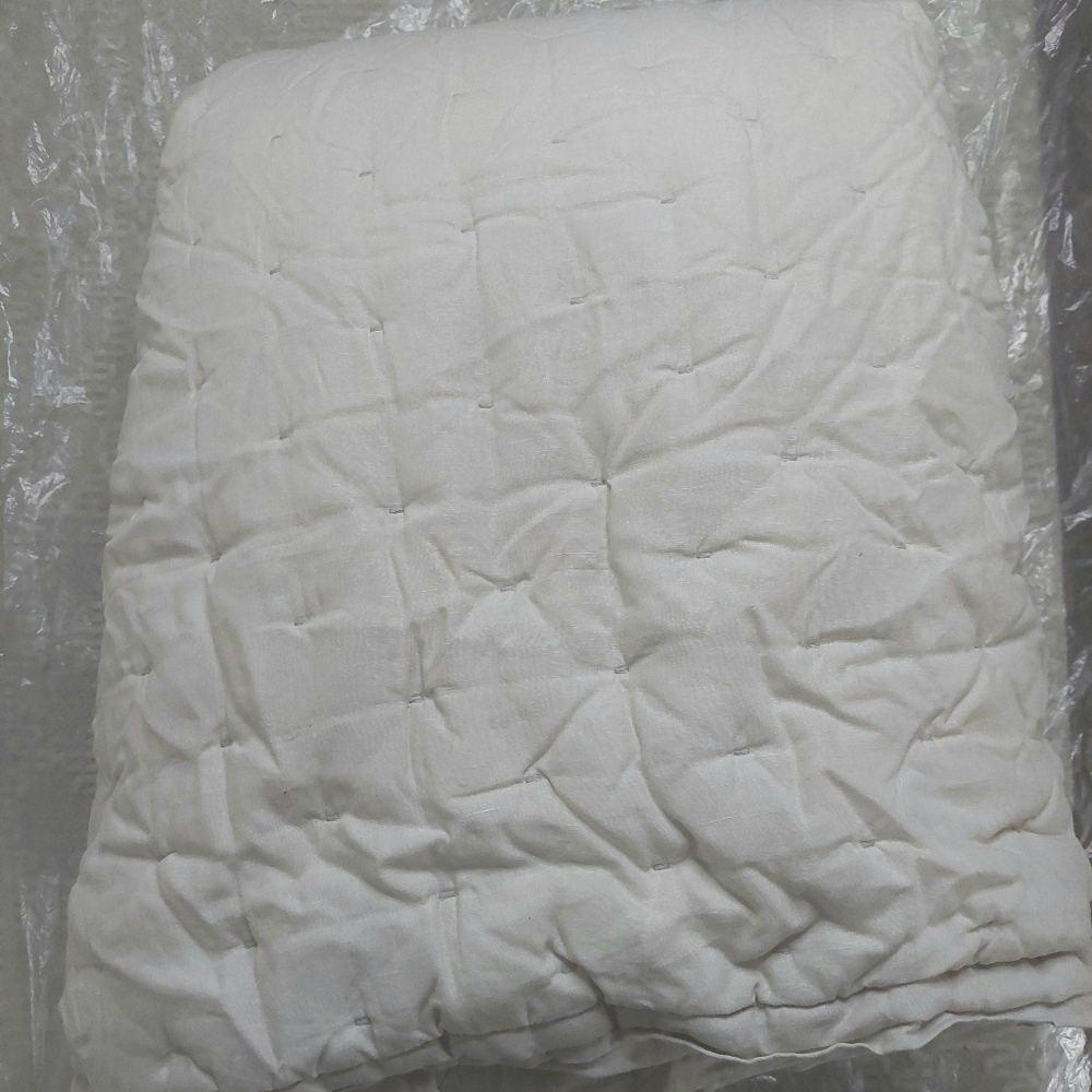 Quince Linen Sand Dream Quilt! King/ Cal King! (876) - Picture 6 of 8
